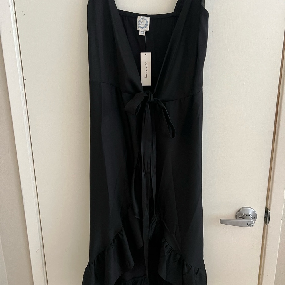 Francesca's Collections Black High Low Dress